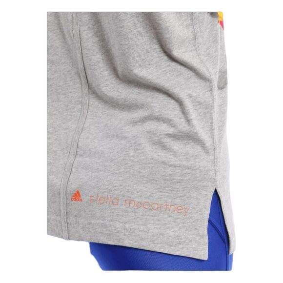 Adidas by Stella McCartney Essential Blossom Tank Top Gray Floral Print Athletic - Picture 6 of 10